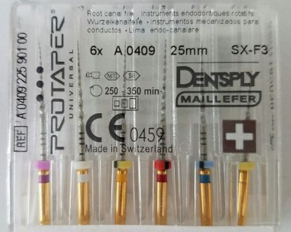 Picture of ProTaper Universal Rotary Files/Hand Files, kit of 6 pcs