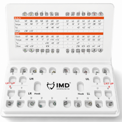 Picture of Mini Arch Orthodontic Brackets Kit, 0.018" / 0.022" 